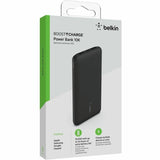 Belkin 15W USB-C 3-Port Power Bank - 10k mAh - 1xUSB-C (15W), 2xUSB-A (10W) - Portable Charger - w/ USB-C Cable - Black