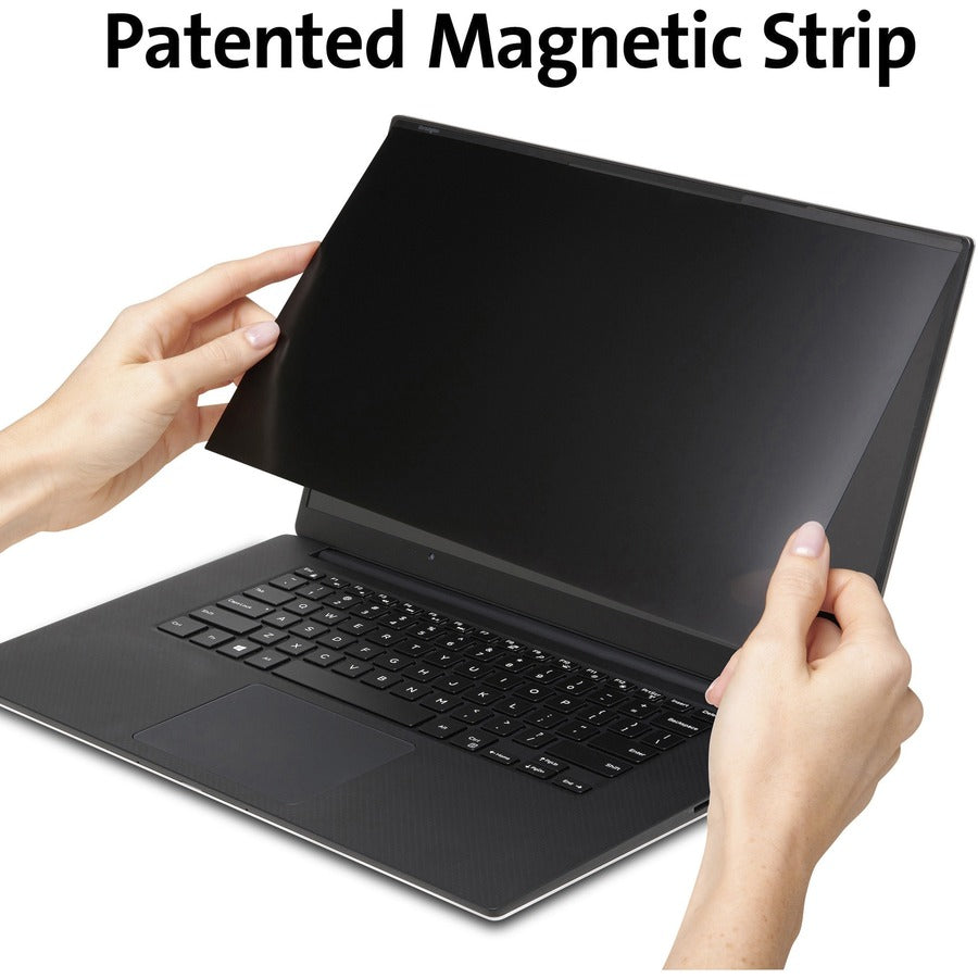 Kensington MagPro 14.0" Laptop Privacy Screen with Magnetic Strip Black