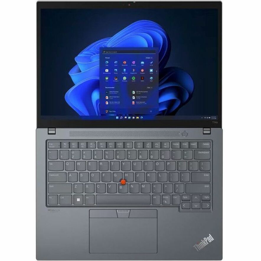 Lenovo ThinkPad T14s Gen 4 21F6009BUS 14" Touchscreen Notebook - WUXGA - Intel Core i7 13th Gen i7-1355U - 32 GB - 1 TB SSD - Storm Gray