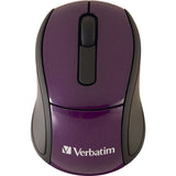 Verbatim Wireless Mini Travel Optical Mouse - Purple