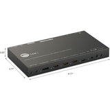 SIIG 5x3 Multi-Format 4K 60Hz Presentation Switcher & Recorder 230ft - TAA Compliant