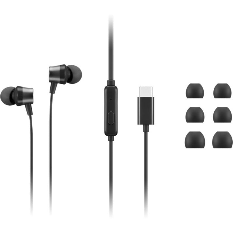 Lenovo USB-C Wired In-Ear Headphone