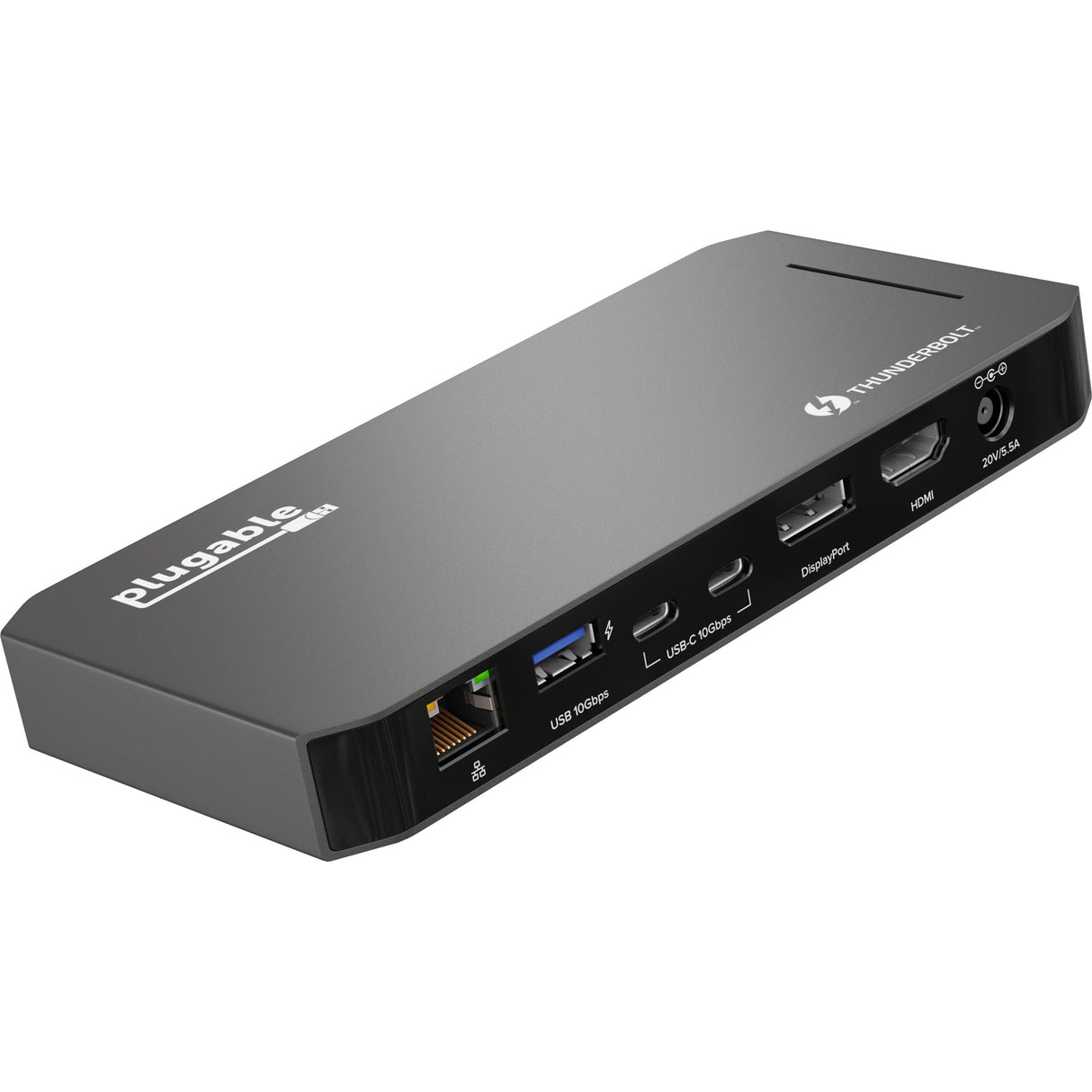 Plugable Thunderbolt Dock - 40Gbps and USB C Docking Station with 96W Charging