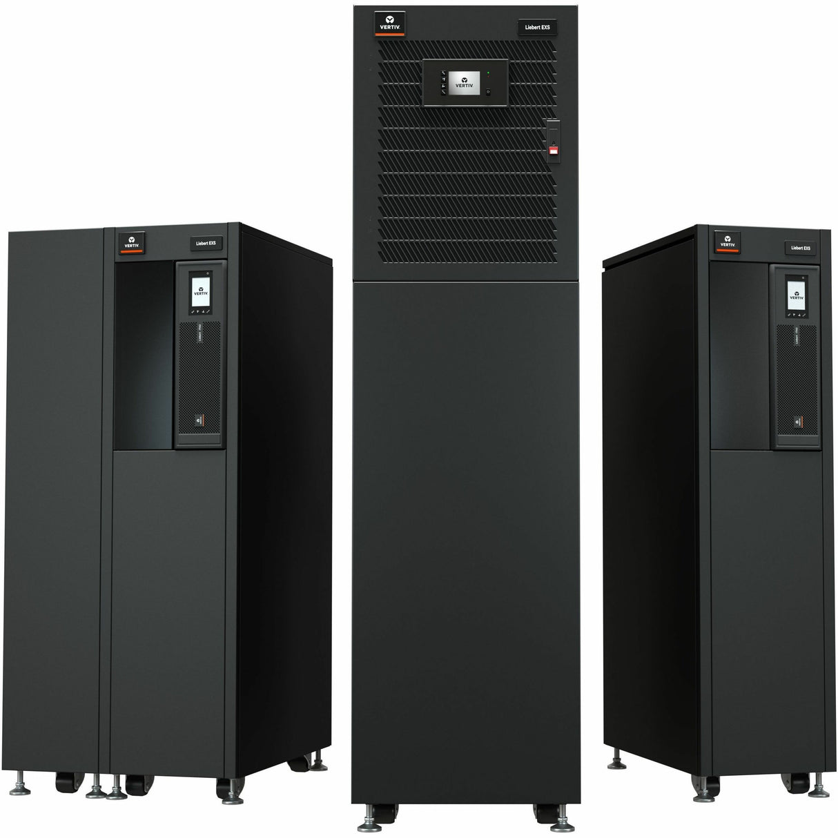 Vertiv Liebert EXS UPS (tower) 20kVA/20kW 208/120VAC (220/127VAC) 3-Phase 4 Wire w/ Liebert Intellislot Card (IS-UNITY-DP) 15-Min Runtime (EXS20KXRN)