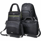 Kensington Triple Trek Carrying Case (Backpack) for 14" Ultrabook, Chromebook - Black