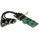 StarTech.com 4 Port PCI Express PCIe Serial Combo Card - 2 x RS232 2 x RS422 / RS485