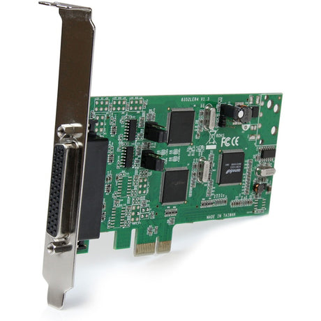 StarTech.com 4 Port PCI Express PCIe Serial Combo Card - 2 x RS232 2 x RS422 / RS485