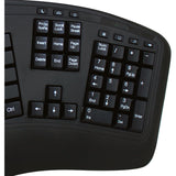 Adesso Tru-Form Media 1500 - Wireless Ergonomic Keyboard and Laser Mouse