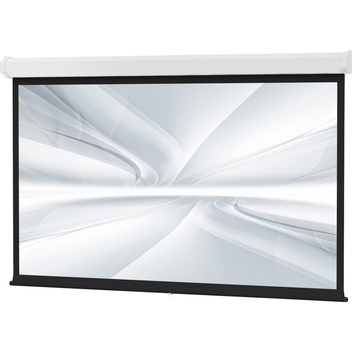 Da-Lite Model C Projection Screen with CSR - Wall or Ceiling Mounted Manual Screen - 72in x 72in Square Screen