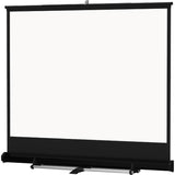 Da-Lite Floor Model C Series Projection Screen - Pull-up Screen for Rental, Stage and Hospitality - 96in Square Screen