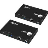 SIIG 4K HDR HDMI 2.0 & USB 2.0 Extender Over HDBaseT with RS-232 & IR