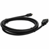 3ft HDMI 1.4 Male to Micro-HDMI 1.4 Male Black Cable For Resolution Up to 4096x2160 (DCI 4K)