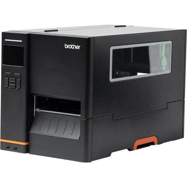 Brother TJ-4520TN Industrial Direct Thermal/Thermal Transfer Printer - Monochrome - Label Print - USB - Serial