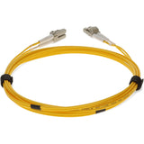 AddOn 1m LC (Male) to LC (Male) Yellow OM3 Duplex Fiber OFNR (Riser-Rated) Patch Cable