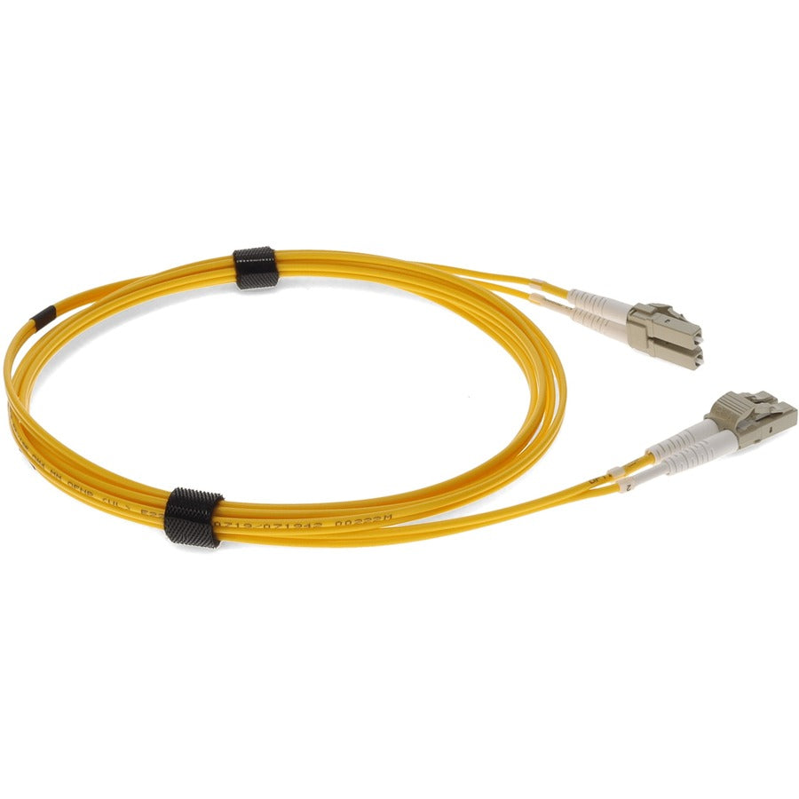 AddOn 1m LC (Male) to LC (Male) Yellow OM3 Duplex Fiber OFNR (Riser-Rated) Patch Cable