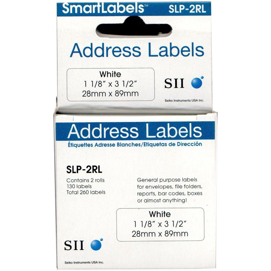 Seiko SmartLabel SLP-2RL White Address Labels