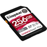 Kingston Canvas React Plus SDR2 256 GB Class 10/UHS-II (U3) V90 SDXC