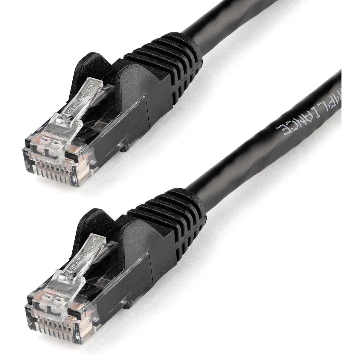 StarTech.com 10ft CAT6 Ethernet Cable - Black Snagless Gigabit - 100W PoE UTP 650MHz Category 6 Patch Cord UL Certified Wiring/TIA