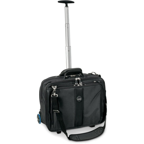 Kensington Contour Carrying Case (Roller) for 17" Notebook - Black, Gray