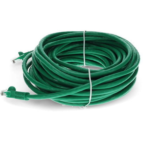 AddOn 26ft RJ-45 (Male) to RJ-45 (Male) Green Cat6 Straight UTP PVC Copper Patch Cable