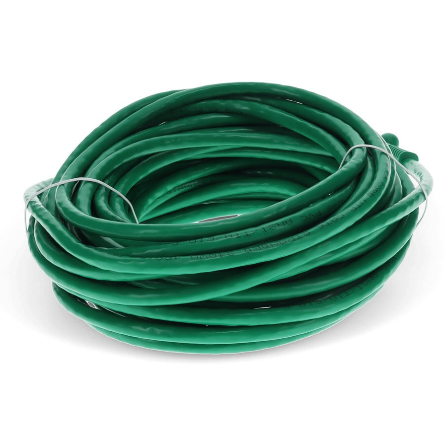 AddOn 26ft RJ-45 (Male) to RJ-45 (Male) Green Cat6 Straight UTP PVC Copper Patch Cable