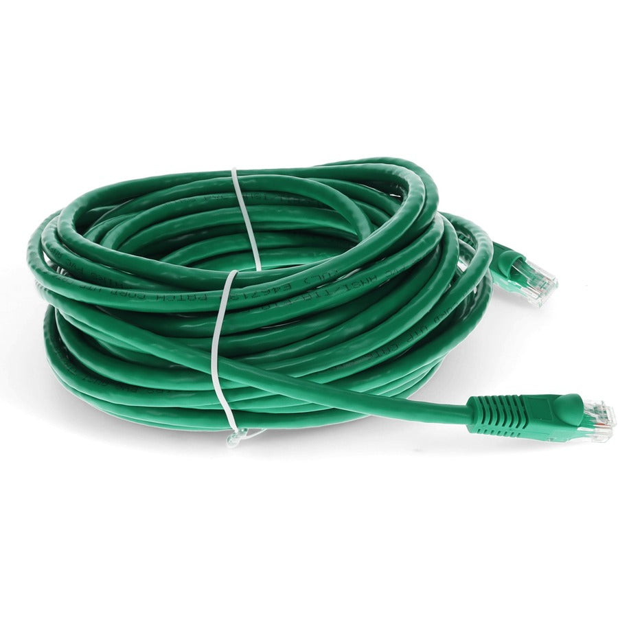 AddOn 26ft RJ-45 (Male) to RJ-45 (Male) Green Cat6 Straight UTP PVC Copper Patch Cable