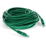 AddOn 26ft RJ-45 (Male) to RJ-45 (Male) Green Cat6 Straight UTP PVC Copper Patch Cable