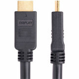 StarTech.com 15m (49.2ft) Active HDMI 2.0 Cable, CMP, Plenum Rated, High Speed HDMI Cable, 4K 60Hz, HDR10/HDCP 2.2/ARC