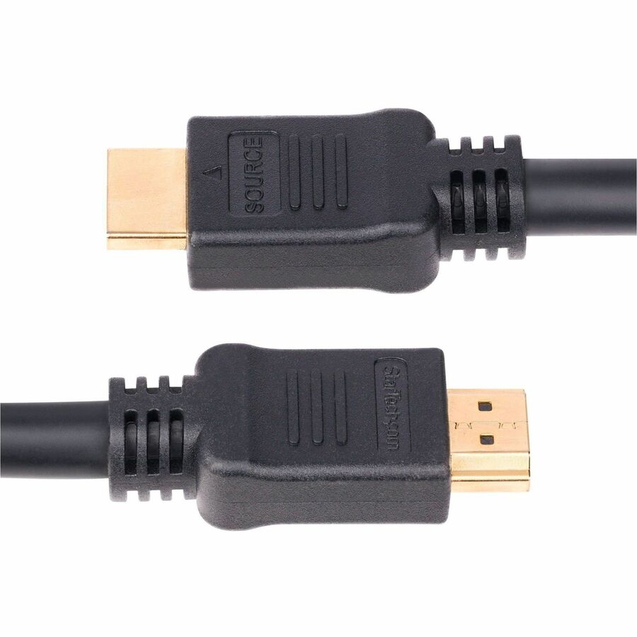 StarTech.com 15m (49.2ft) Active HDMI 2.0 Cable, CMP, Plenum Rated, High Speed HDMI Cable, 4K 60Hz, HDR10/HDCP 2.2/ARC