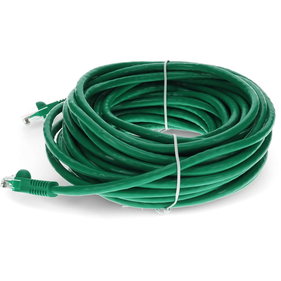 AddOn 14ft RJ-45 (Male) to RJ-45 (Male) Straight Green Cat6 UTP PVC Copper Patch Cable